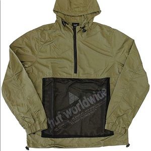 NWT HUF Wire Frame 2.0 Anorak Windbreaker Men’s M